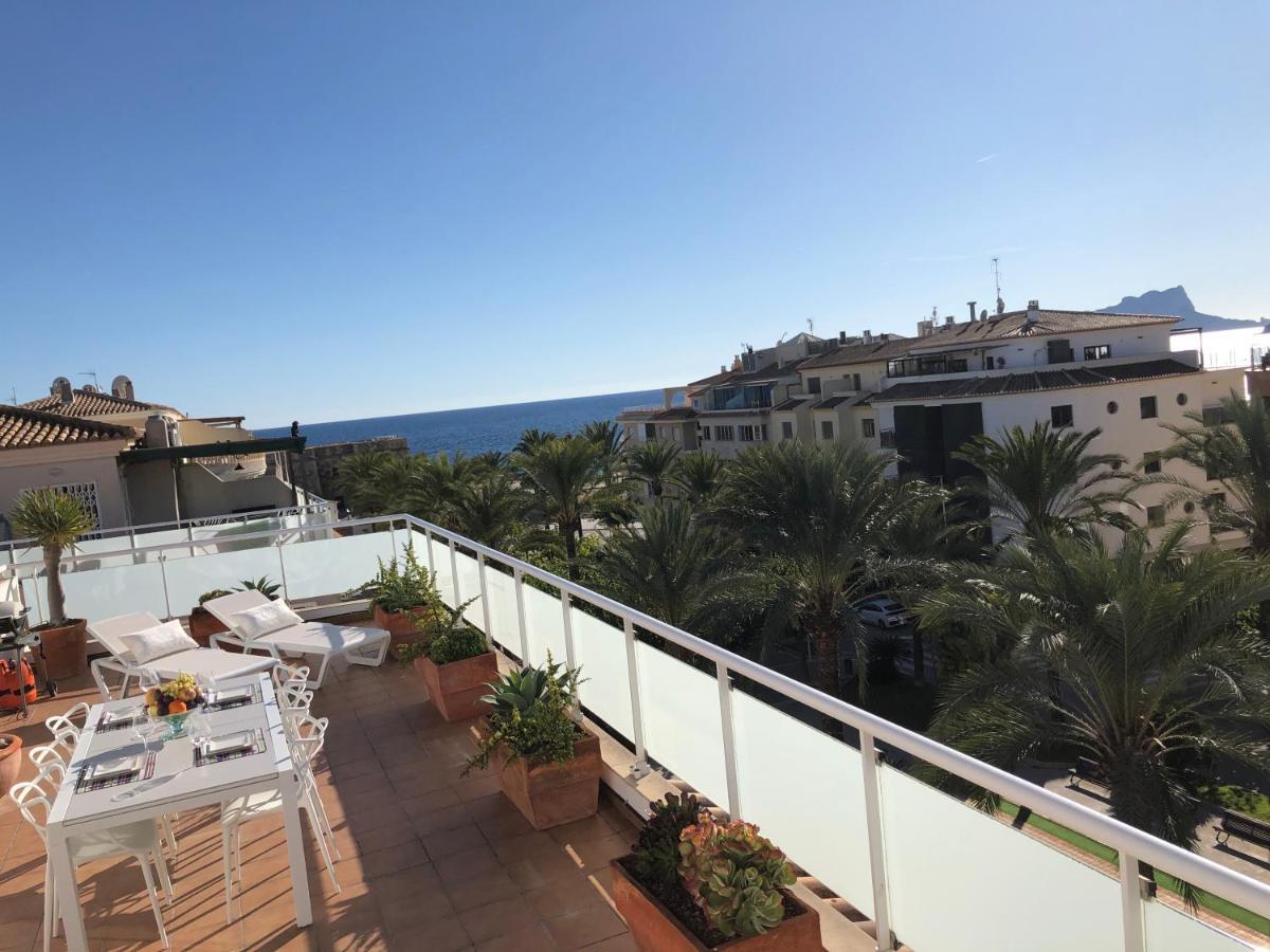 Penthouse La Paz 9 - Castle View Apartment โมไรรา ภายนอก รูปภาพ